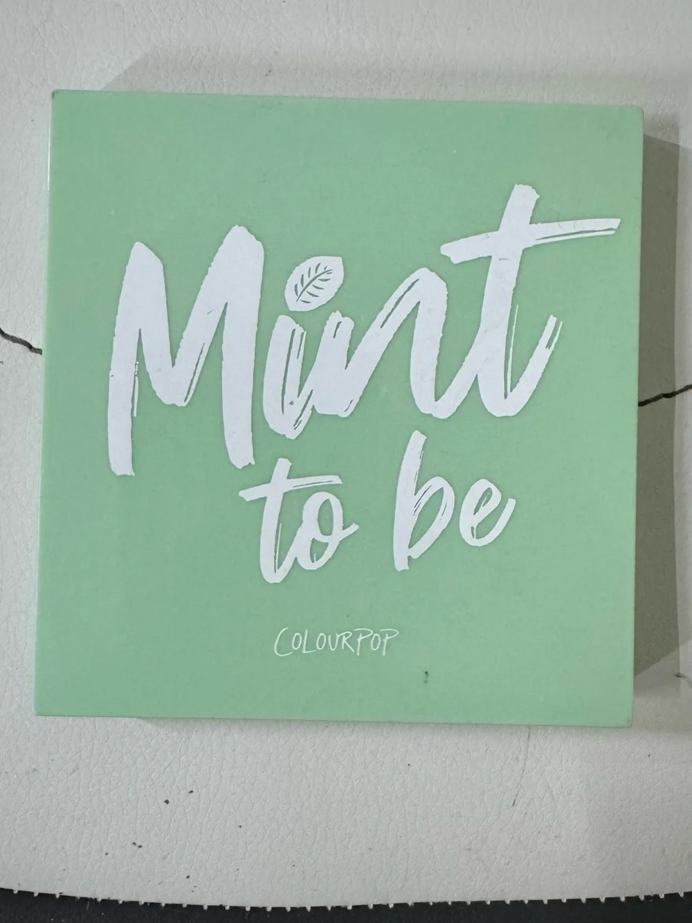 ColourPop 'Mint to Be' palette
